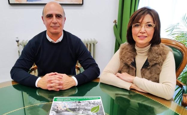 El alclade y la concejala durante la presentación 