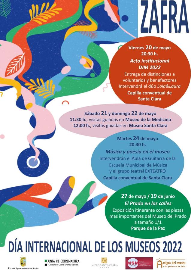 Cartel de las actividades 