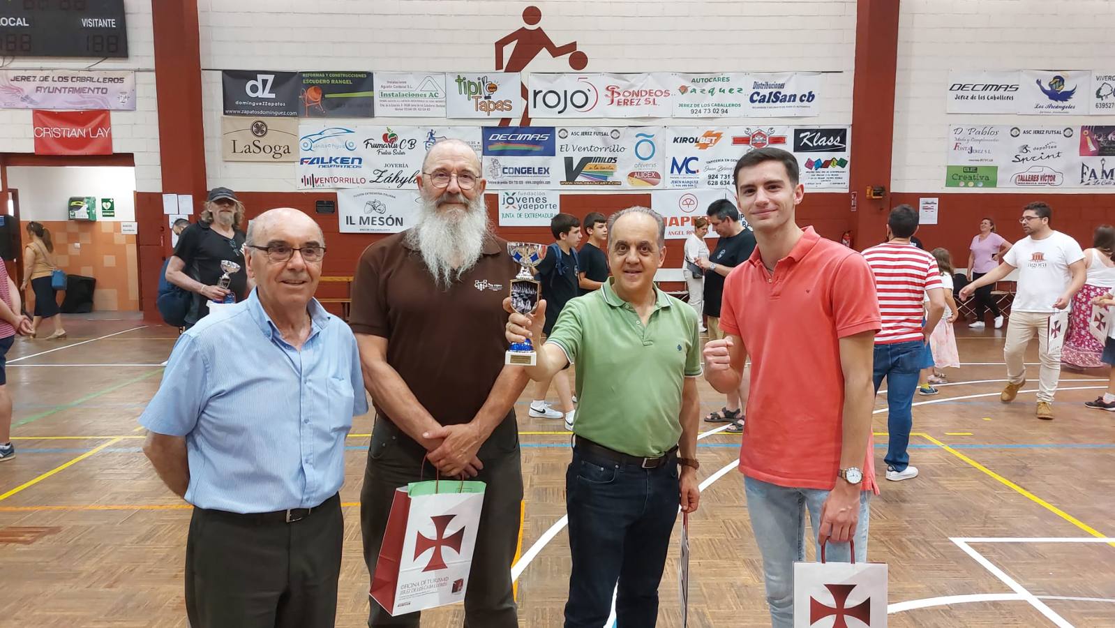 El Ruy López C tercer clasificado en segunda divisón 