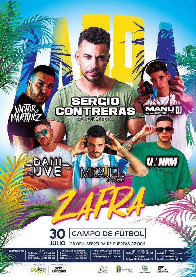 Cartel del concierto 