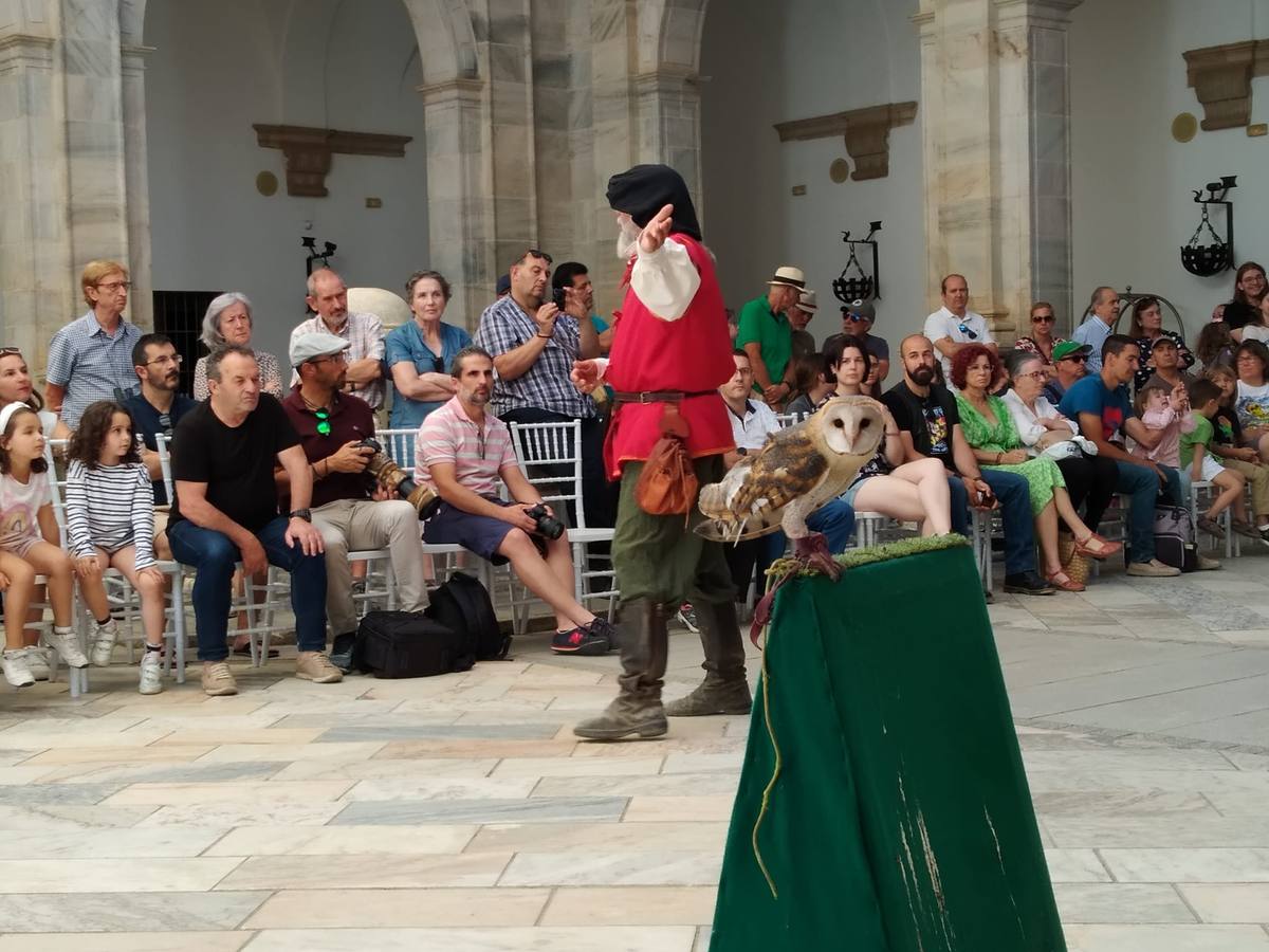 El Parador de Turismo fue el escenario principal este martes de la Festividad De la Luna al Fuego de distintas actividades