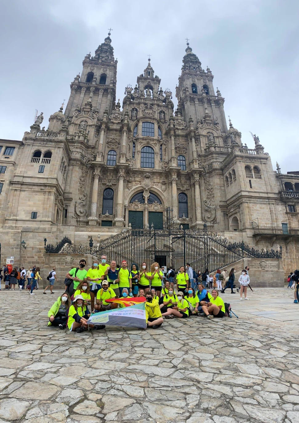 Lor Runners Uni2 a su llegada al SAntiago en 2021 