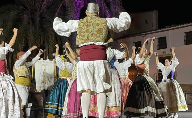 Uno de lso grupos el sábado durante el Festival Nacional Ciudad de Zafra 