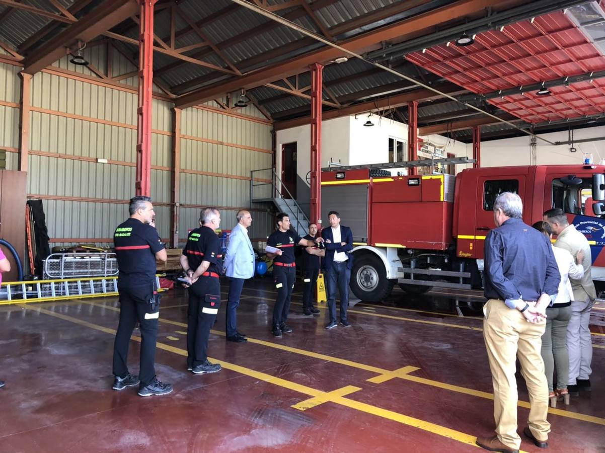 El Parque de Bomberos de Zafra cuenta con dos nuevos vehículos