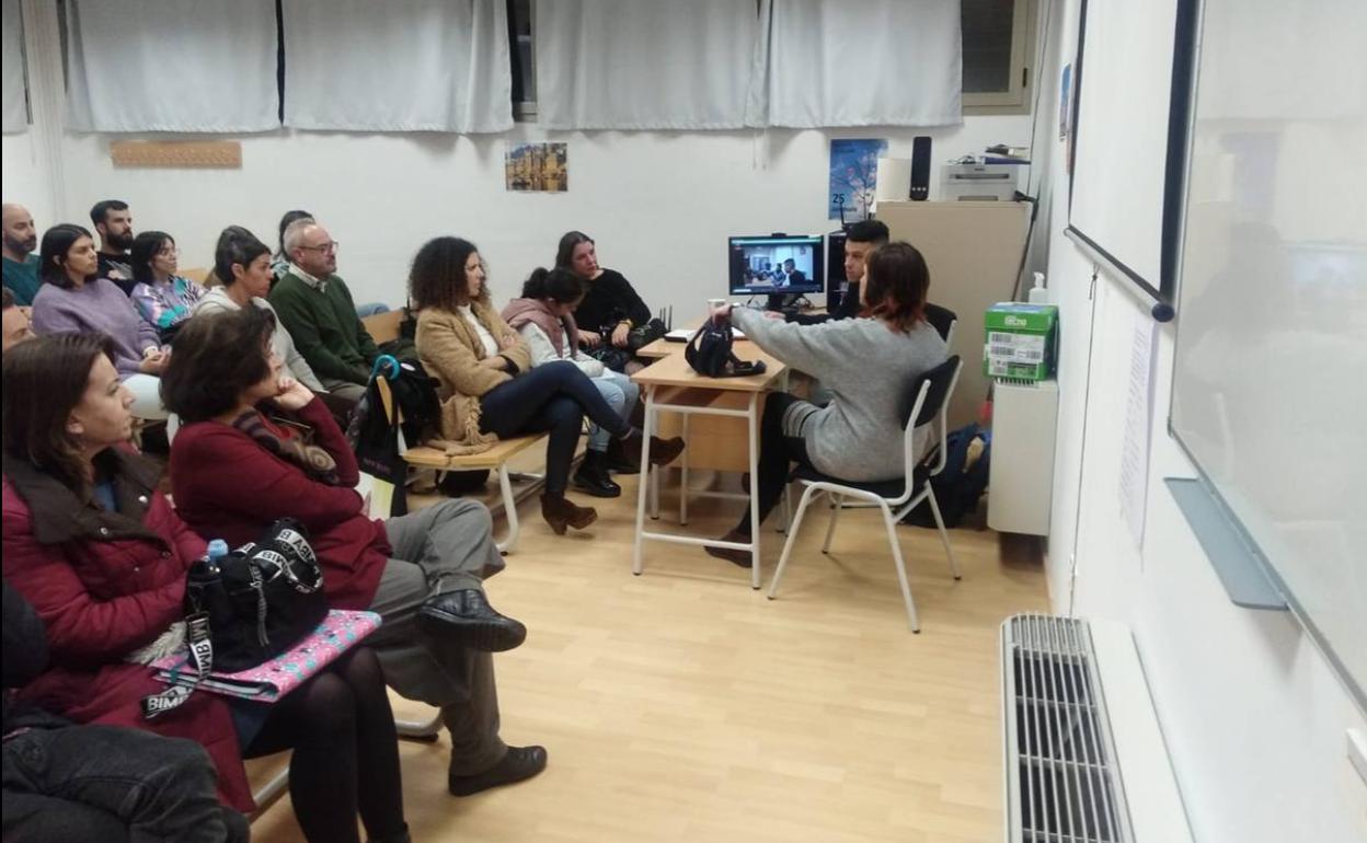 Presentación del libro en la EOI 