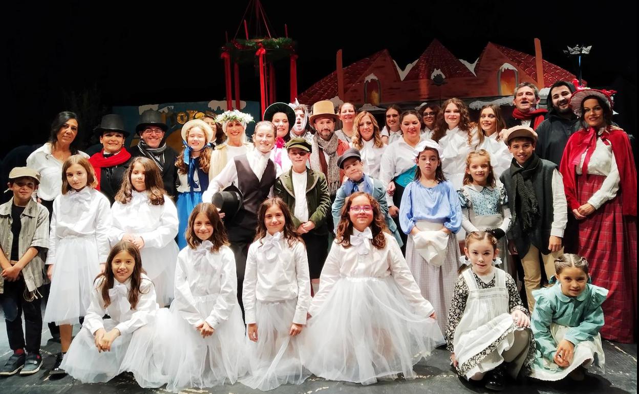 El reparto del teatro de esta Navidad de Wonderland 