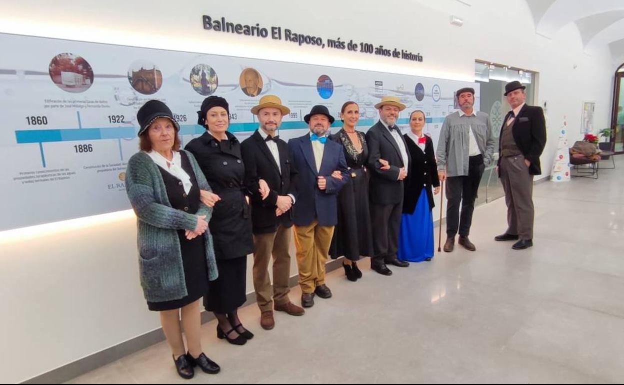 El Balneario El Raposo clausuró su centenario con una obra de teatro que repasó sus más de 100 años de historia