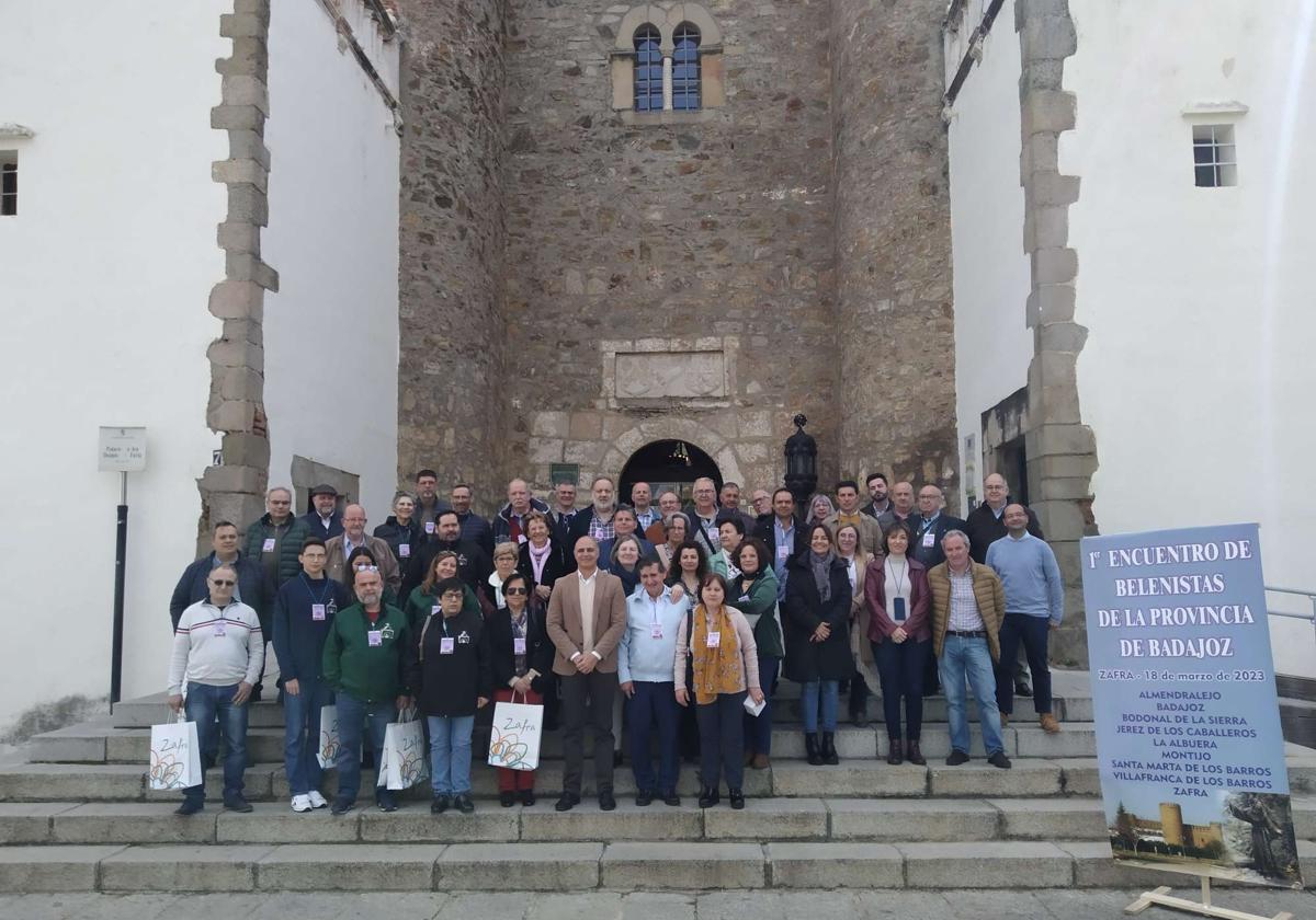 Unos 40 belenistas de la provincia de Badajoz se dan cita en Zafra