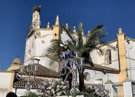 Espléndida procesión de La Borriquita en el Domingo de Ramos