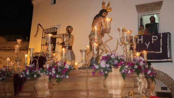 El Martes Santo volvió a la Iglesia del Rosario con el 'Amarrao' y las Angustias