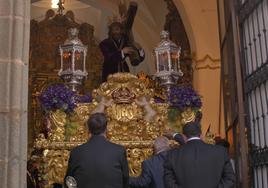 El Nazareno sale de su capilla en 2022