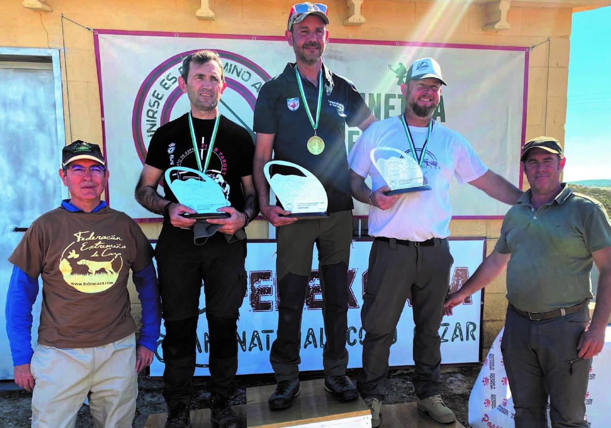 Pódium del campeonato