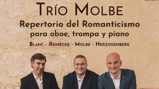 Juventudes Musicales trae este sábado al Trío Molbe y su repertorio del Romanticismo