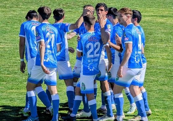 Algunos de los jugadores durante uno de los últimos partidos