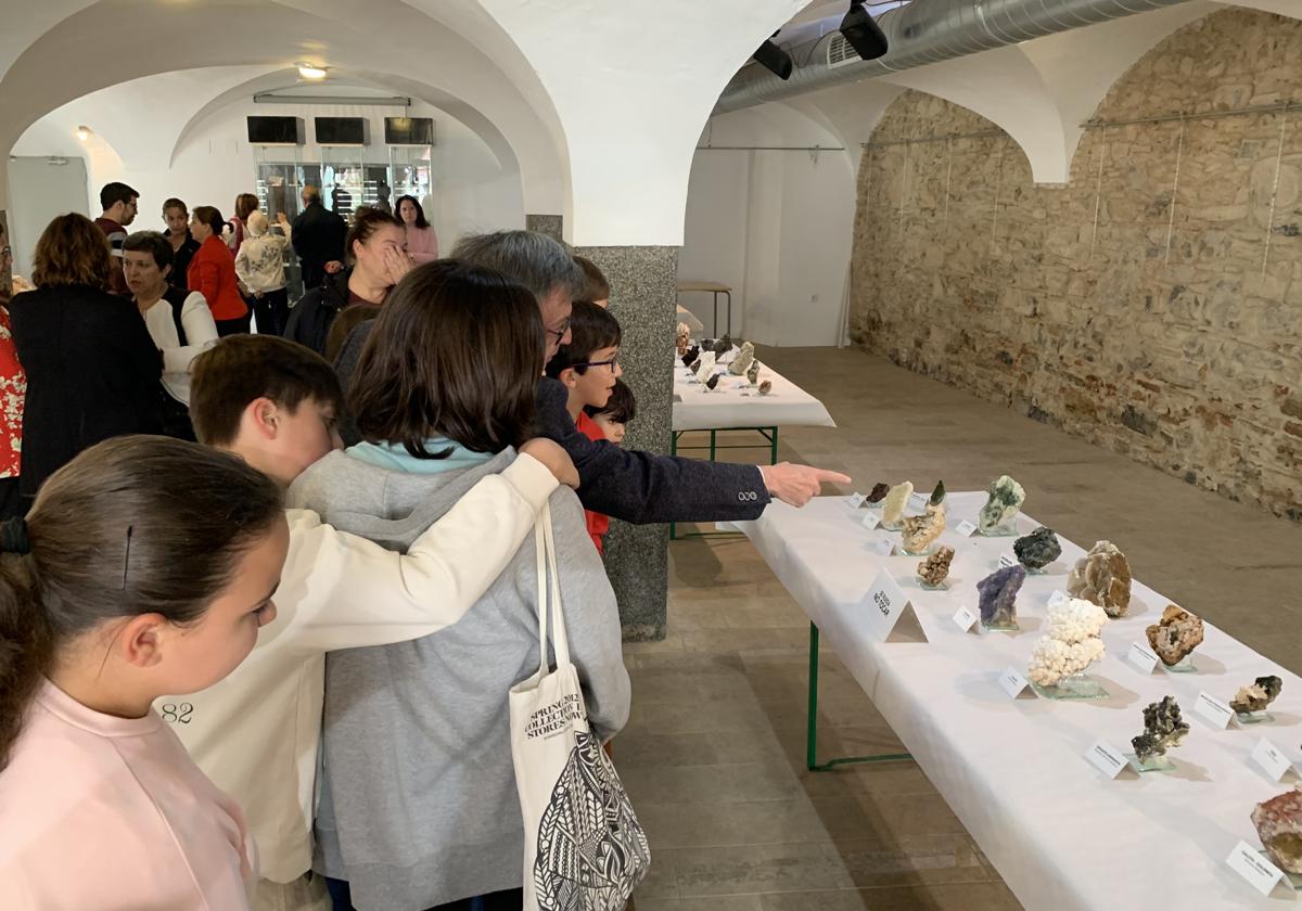 Primer día de la exposición