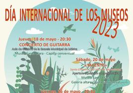 Cartel del Día de los Museos