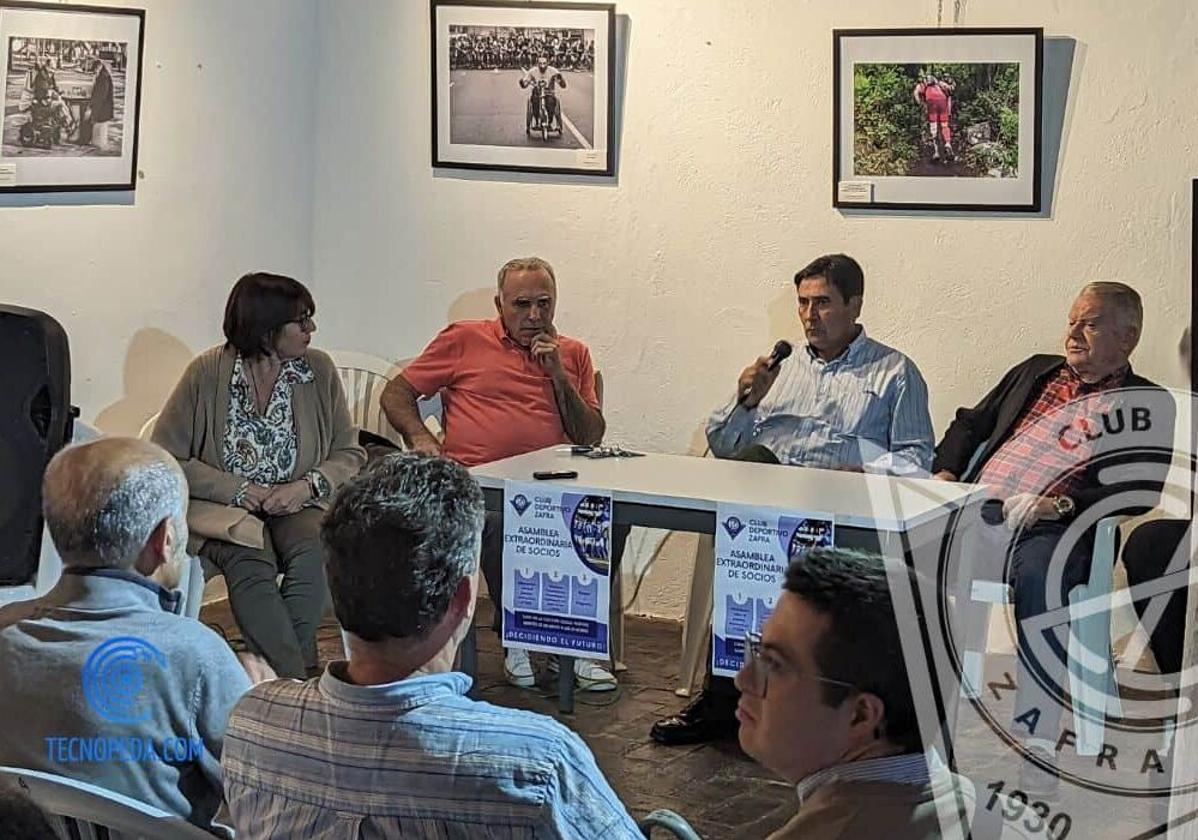 Asamblea Extraordinaria donde se constituyó la nueva gestora