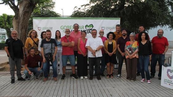 Unidas por Zafra-Izquierda Unida celebra este jueves su acto de campaña en el pabellón central