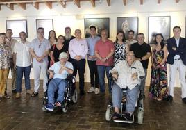 Inauguración de la exposición en la Casa de la Cultura