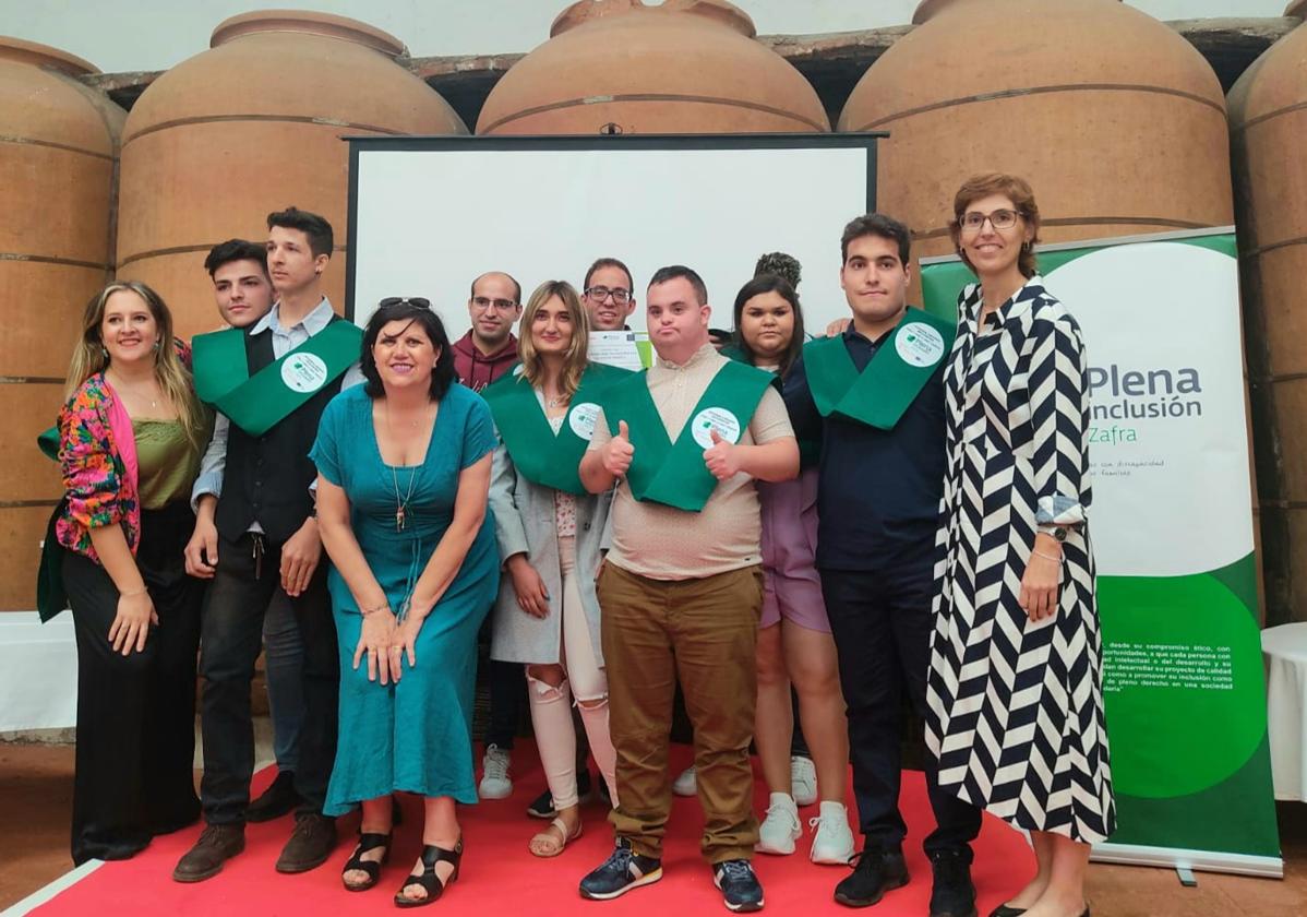 Plena Inclusión Zafra clausuró su curso 'Jóvenes cocinas inclusivas' en su cuarta edición