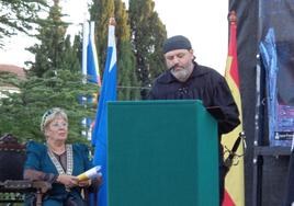 José Mª Romero durante su pregón