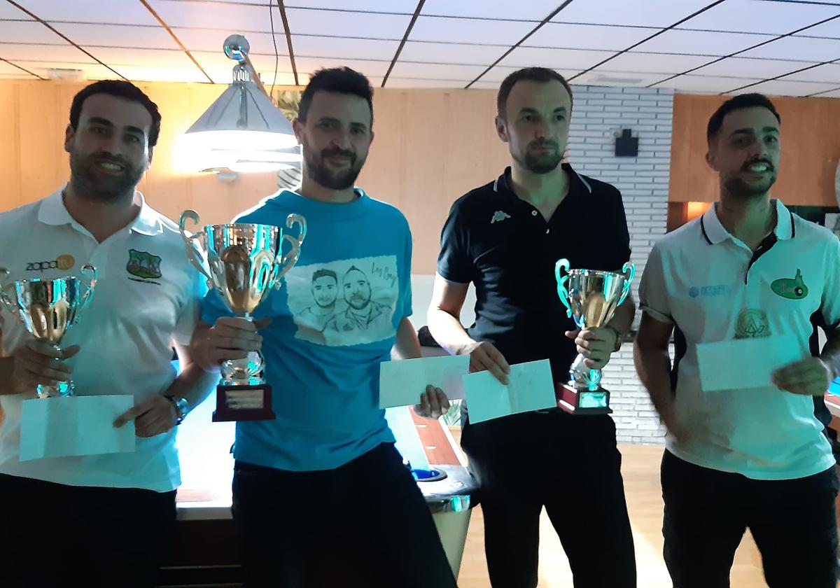 Carlos Díaz Bazo gana el Campeonato Extremeño de Billar Poor celebrado en Zafra