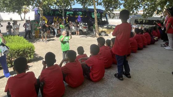 Los niños y niñas saharauis del programa Vacaciones en Paz llegaron a Zafra