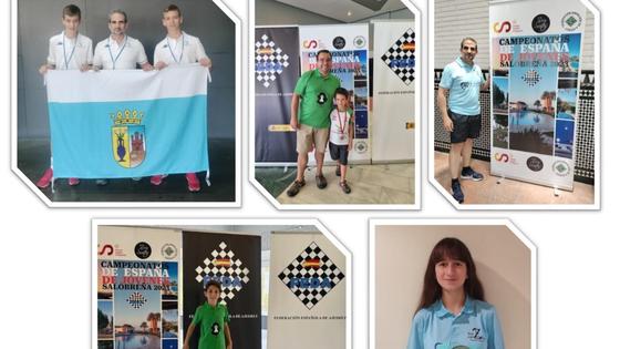 Los ajedrecistas zafrenses presentes en los Campeonatos de España en Albacete y Salobreña