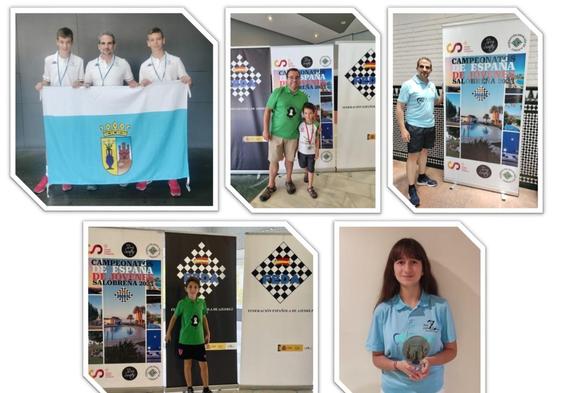 Los ajedrecistas zafrenses protagonistas de los campeonatos