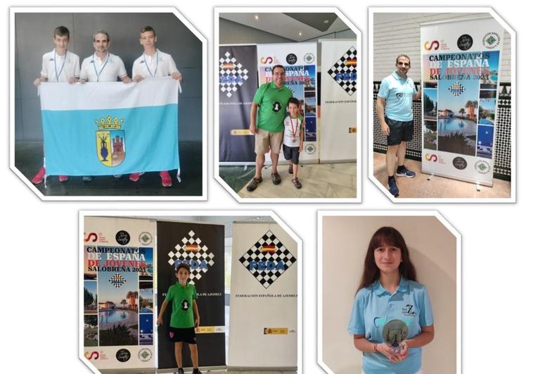Los ajedrecistas zafrenses presentes en los Campeonatos de España en Albacete y Salobreña