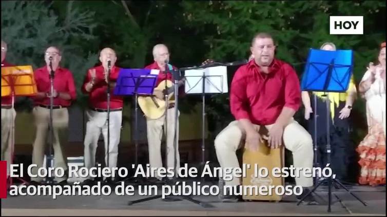 El Coro Rociero 'Aires de Ángel' abrió la IV edición de las Plazas en Movimiento