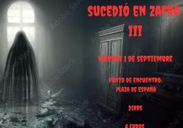 Mutis por el Foro organiza 'Sucedió en Zafra III' con nuevas historias y misterios