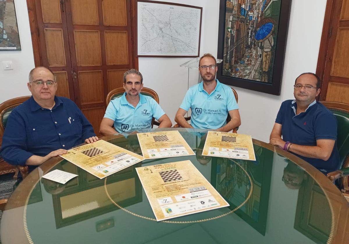 El XXXII Torneo de Ajedrez 'Ciudad de Zafra' se celebrará del 6 al 8 de octubre