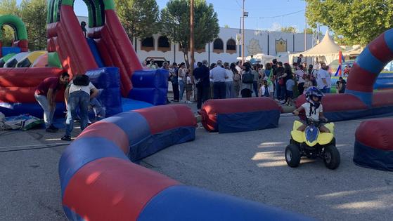 Gran ambientación y diversión para los pequeños en el Festival San Miguelino