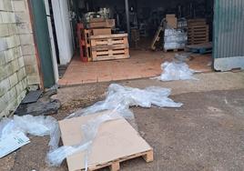 Imagen de la empresa tras el robo