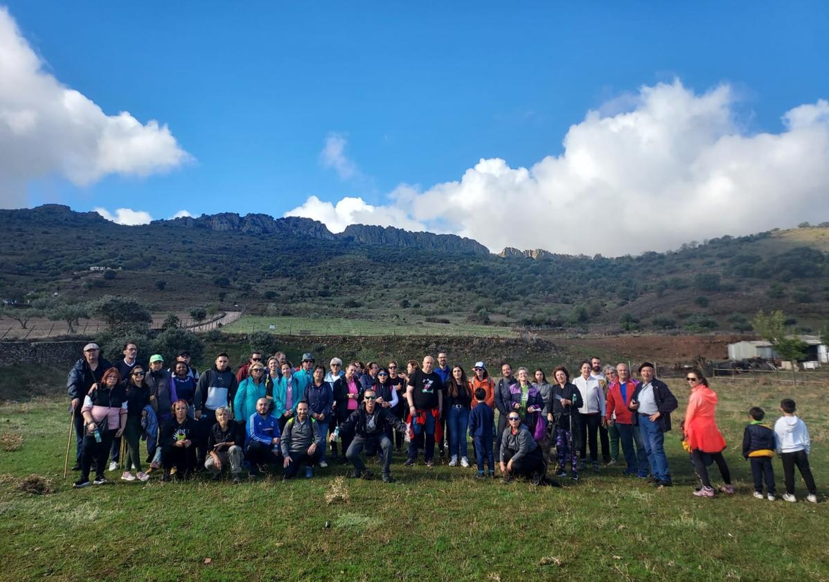 Unas 50 personas recorrieron la Ruta de la Chaquetía Ciudad de Zafra