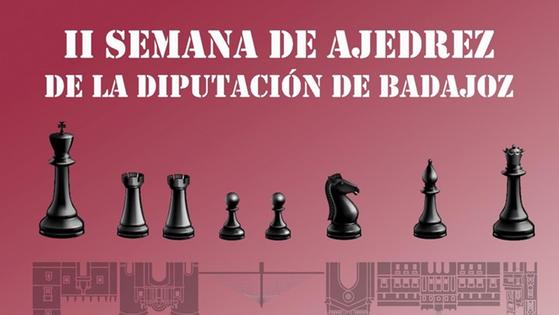 Zafra estará muy presente en la II Semana de Ajedrez de la Diputación de Badajoz
