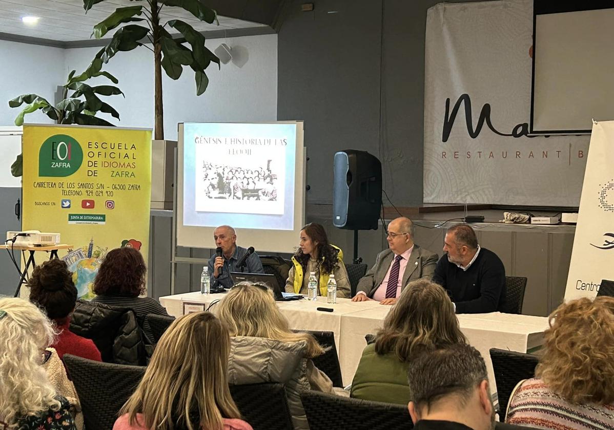 Inauguración de las terceras jornadas de las lenguas