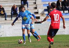 Un momenot del partido