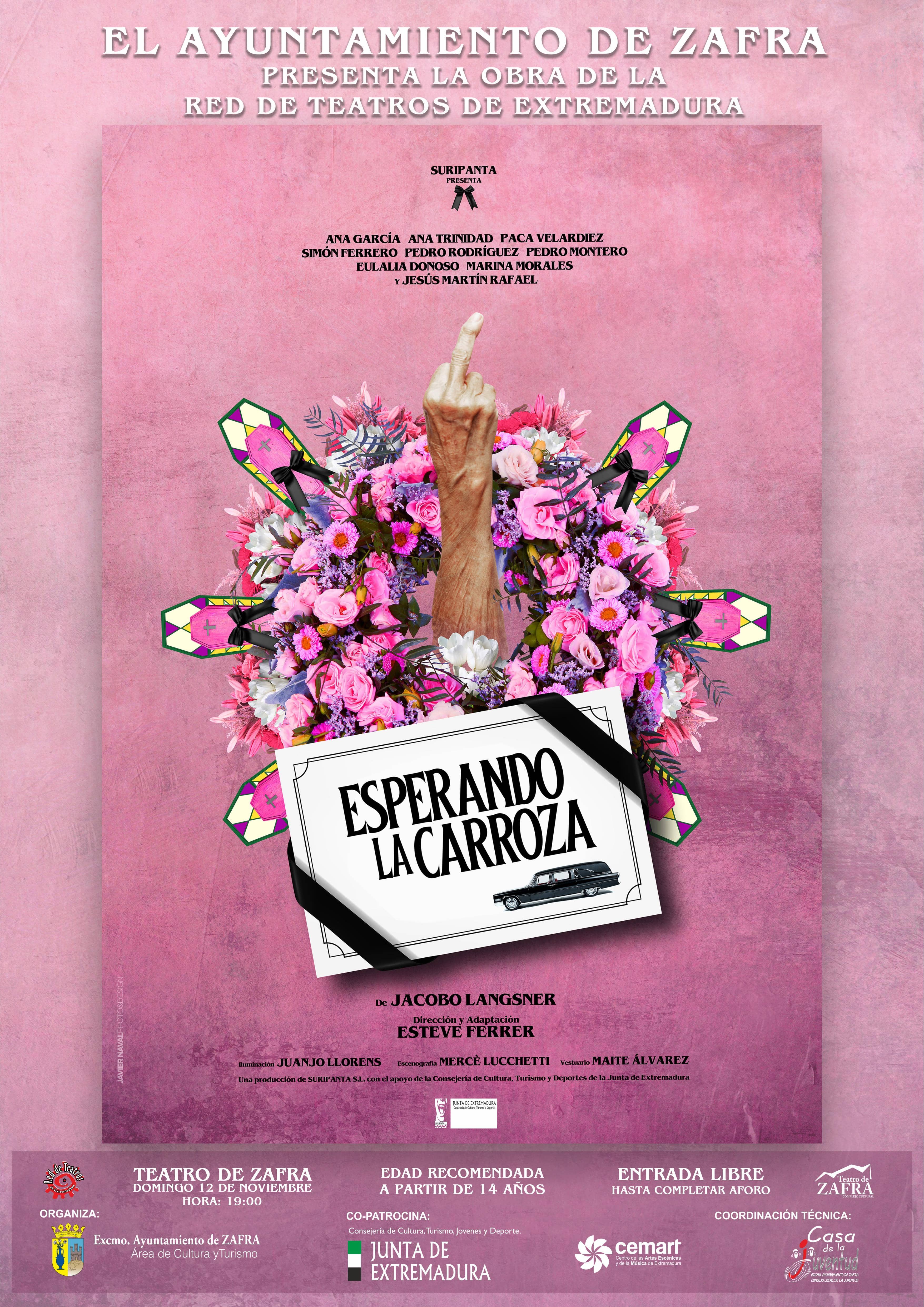 La obra 'Esperando la Carroza' llega al Teatro de Zafra el próximo domingo