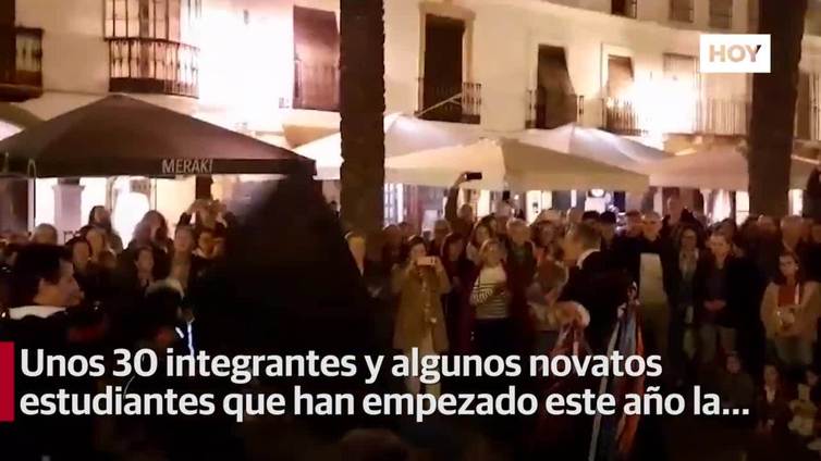 La Tuna de la Facultad de Biología de Sevilla llenó las calles de Zafra