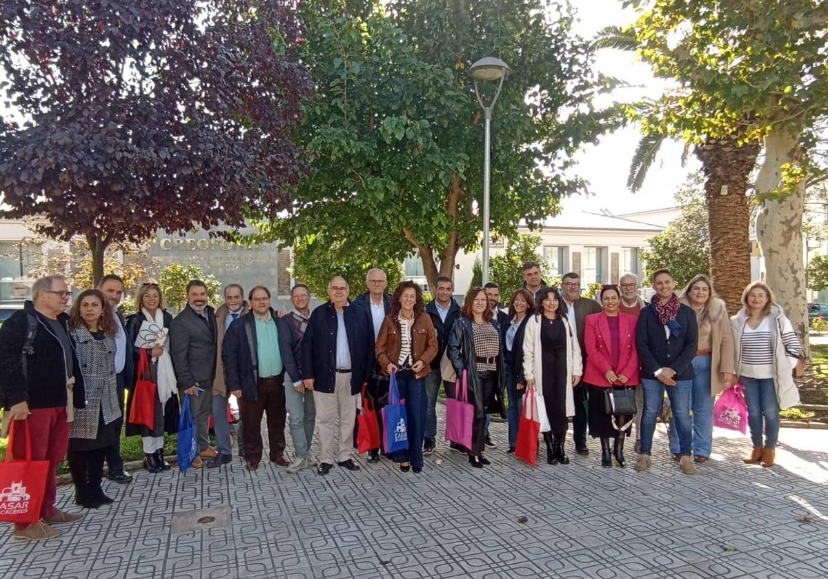 Algunos de los asistentes a la asamblea
