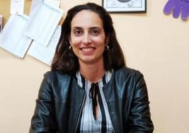 LA concejala socialista Obdulia Campilljo durante su comparecencia