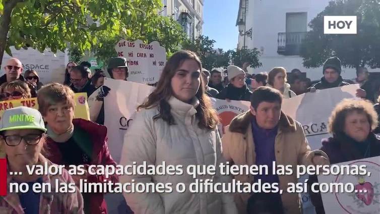 La primera Caminata de las Diferentes Capacidades en Zafra