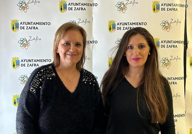 EVa Mª Corchero y Julia Martín han presentado la actividad