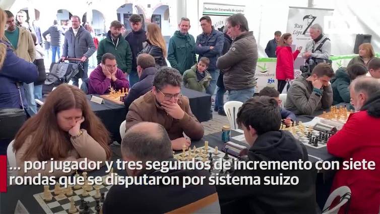 Torneo de Ajedrez 'Chess and Cheese' en Zafra