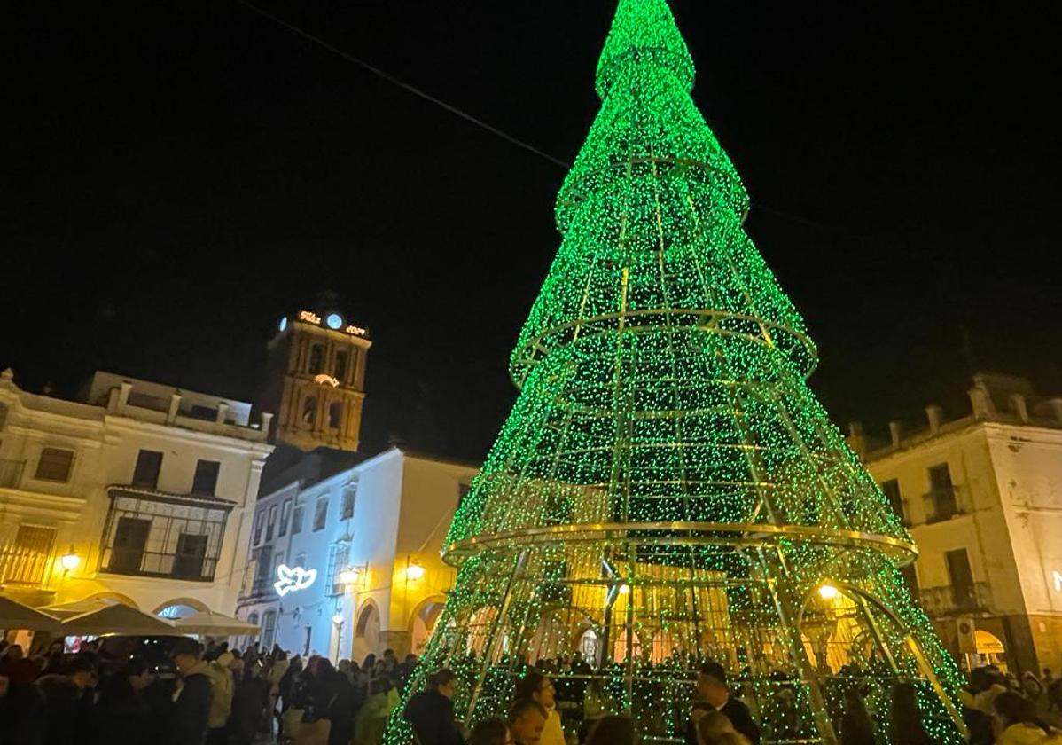 Encendido desde la Plaza GRande
