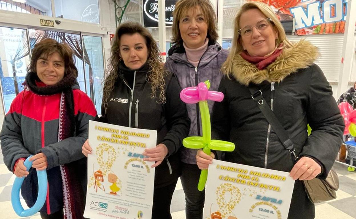 AOEX organiza en Zafra su I Marcha Solidaria por el cáncer infantil