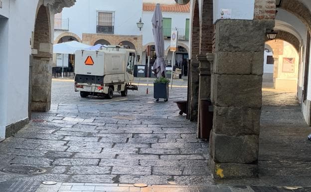 Zafra será la primera localidad en la que Promedio ponga en marcha su servicio de limpieza viaria