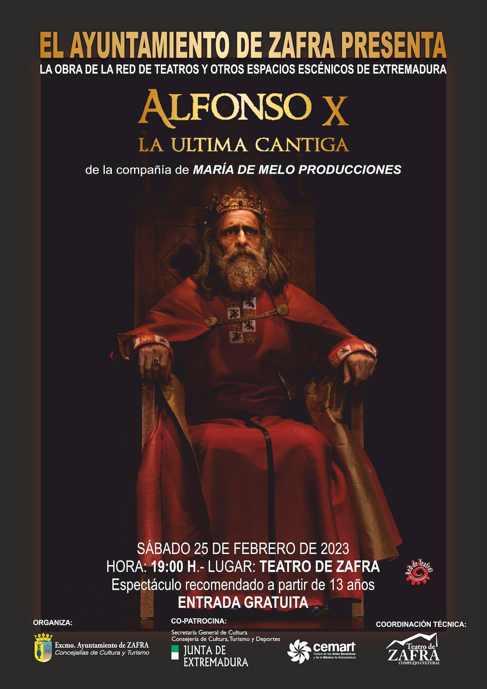 Cartel de la obra de teatro 
